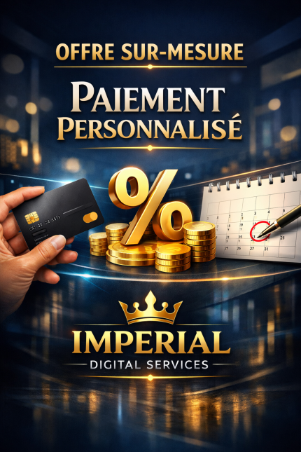 Offre Sur-Mesure – Paiement Personnalisé – Imperial Digital Services