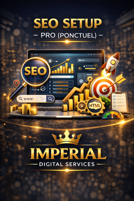 SEO Setup - Pro (Ponctuel) - Imperial Digital Services