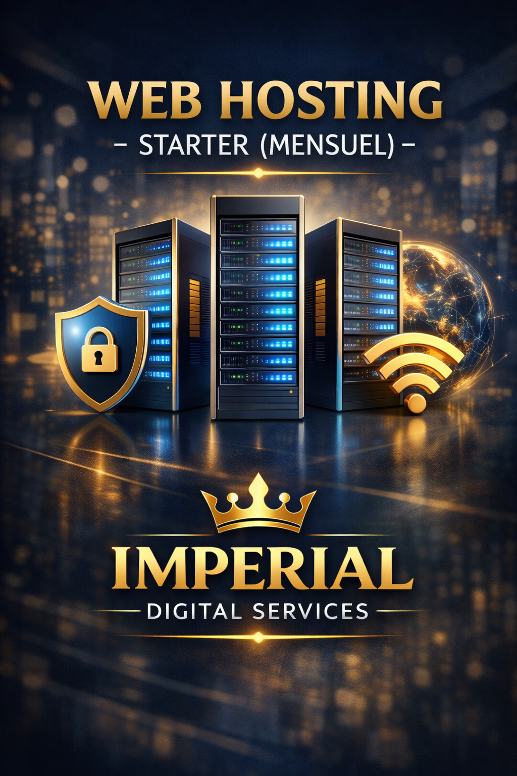 d03cdce9-381d-460f-9015-fe97dfed9fce Web Hosting - Starter (Mensuel) - Imperial Digital Services - Image 1