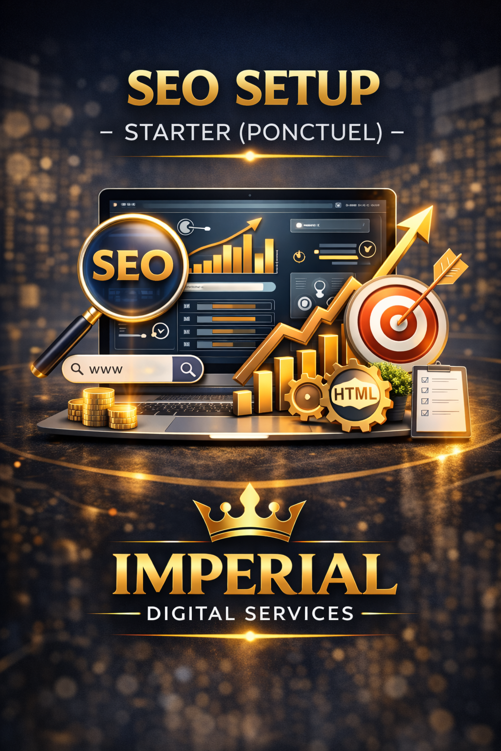 efd37d7f-1692-4f30-ab58-9b55f5564560 SEO Setup - Starter (Ponctuel) - Imperial Digital Services - Image 1